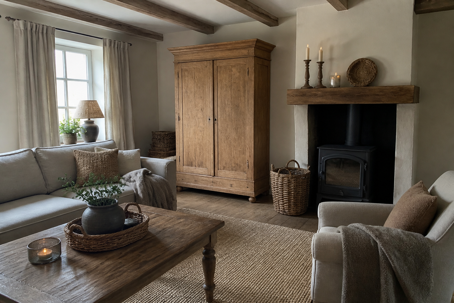 landelijk interieur basics